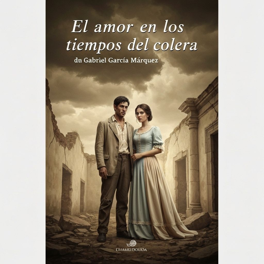 Portada de El amor en los tiempos del cólera